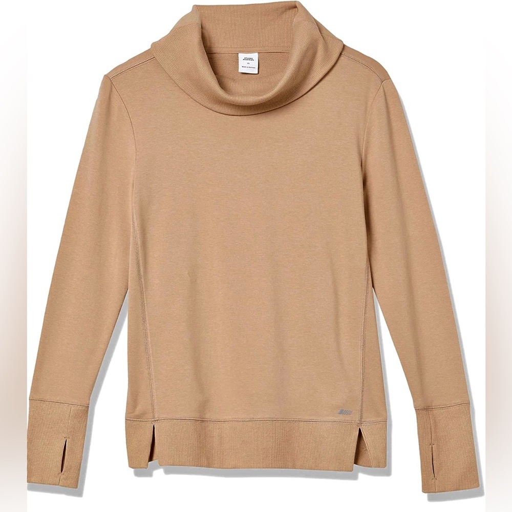 Amazon essentials long sleeve funnel neck sweat shirt